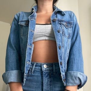 COPY - Denim Jacket Size Small Medium Wash
